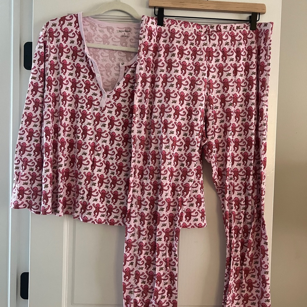 Roller Rabbit womens pajama set (top and bottoms)